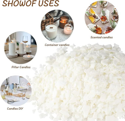 10 lb Soy Wax DIY Candle （Flakes & Soft）,Natural Soy Wax Candle