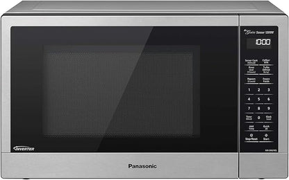 Panasonic NN-SN67K Microwave Oven, 1.2 cu.ft, Stainless Steel/Silver
