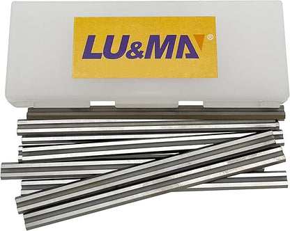 Paint Scraper Carbide Blades Double-Edged Reversible Replacement Blade (3-1/4"(82MM)) By LU&MN