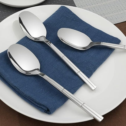 12-Piece Stainless Steel Dinner Spoons Table Spoons, 7.83-Inch