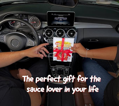 Saucemoto Dip Clip | Car sauce holder for ketchup and dipping sauces. No more dry fries or sauceless nuggets. As seen on Shark Tank (2 count pack, Pink)
