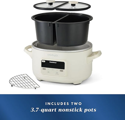 Crock-Pot MultiMeal Multicooker and Programmable Slow Cooker with Bake Function Oat Milk