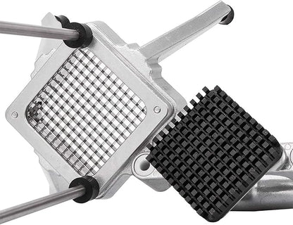 WMM Upgrade Commercial Vegetable Fruit Chopper With 1/2″,1/4″,3/8″ Blades Heavy Duty Professional Food Dicer Kattex French Fry Cutter Onion Slicer Stainless Steel For Tomato Peppers Potato Mushroom