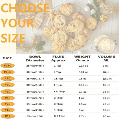 Ice Cream Scoop, Cookie Scoop, 5.3 Tbsp/ 80 ml/ 2.7 oz Cookie Scoops for Baking, 18/8 Stainless Steel Cookie Scooper for Baking, Ice Cream Scooper with Trigger Release, Cookie Dough Scoop