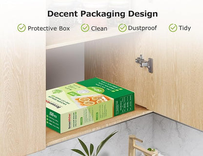 Bonsenkitchen Precut Vacuum Sealer Bags, 20 Gallon 11" x 16"+ 80 Quart 8" x 12"+ 50 Pint 6" x 10", Commercial Grade, BPA Free, Food Sealer Bags for Vac Storage, Meal Prep or Sous Vide Cooking, VB15
