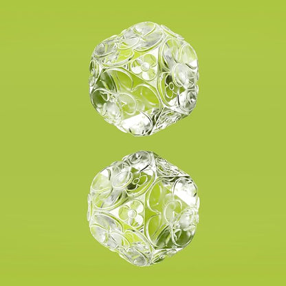 ZOKU Set of 2 Silicone Ice Molds, Deco - Large Ice Cube Molds with Flower Pattern for Craft Cocktails, Keep Drinks Colder Longer with Less Dilution, Easy-Release, BPA-Free