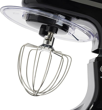 Stand Mixer, 380W 8+1 Speed Multifunctional Kitchen Mixer with 1.19gal Stainless Steel Bowl Tilt-Head Meat Grinder Electric Food Mixer with Beater, Dough Hook and Whisk Black for Most Home Cooks