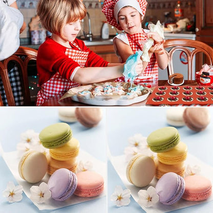2PACK Silicone Cylinder Molds,15-Cavity Round Candy Chocolate Mold, Handmade Soap Silicone Mould, for Mini Muffin, cake,Jelly, Dessert, Ice Cube