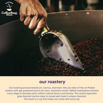 Coffee Bean Direct Grandfather's Blend®, Whole Bean Coffee, Mixed Roast Level, 2.5 Pound Bag (Pack of 1)