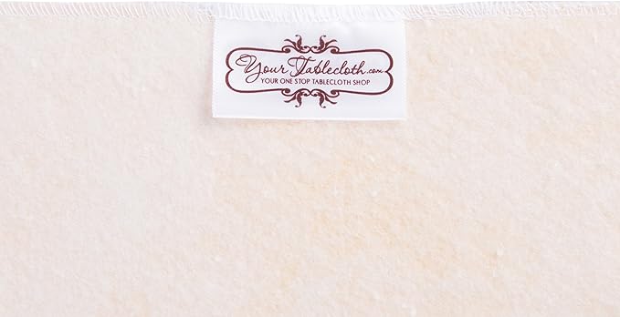 Yourtablecloth Heavy Duty Vinyl Rectangle or Square Tablecloth – 6 Gauge Heavy Duty Tablecloth – Flannel Backed – Wipeable Tablecloth 52 x 90 Navy