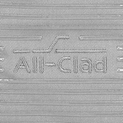 All-Clad Premium Pot Holder & Hot Pad: Heat Resistant up to 500 Degrees - 100% Cotton, 10"x6.25" Hot Pad for Kitchen and Barbeque, 2-Pack, Titanium