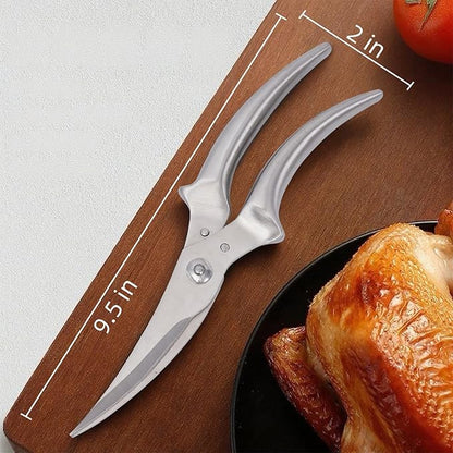 KEKEGO Heavy Duty Kitchen Scissors, Multifunctional Kitchen Shears for Food, Poultry, Meat & Herbs, Dishwasher Safe Cooking Scissors for Home & Professional Use