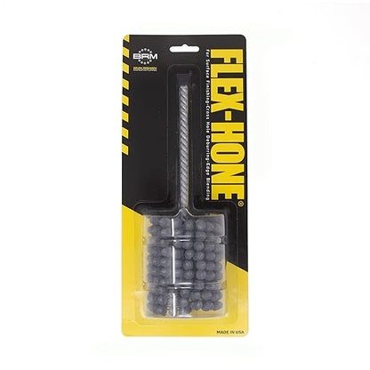 Brush Research BC21224 FLEX-HONE®, 2-1/2" (63.5mm) Diameter, 240 Grit, Silicon Carbide, For Mild Steel, Stainless Steel, Cast Iron and Softer Ferrous Materials