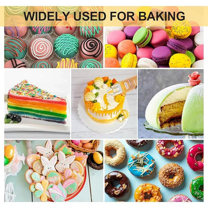 Oil Based Food Coloring,24 Colors Food Coloring Set for Cake Decorating,Chocolate,Baking,Edible Oil Food Dye for Butter,Cookies,Fondant(.20 fl.oz/bottle)