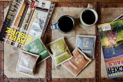 Tribo Coffee Single-Serve Portable Pour Over Drip Coffee - Ethiopia - 10 Servings (Light Roast)