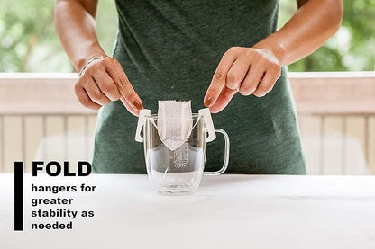 Tribo Coffee Single-Serve Portable Pour Over Drip Coffee - Papua New Guinea - 10 Servings (Medium-Dark Roast)