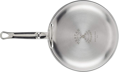 Hestan - ProBond Collection - Professional Clad Stainless Steel Frying Pan, Induction Cooktop Compatible, 8.5-Inch