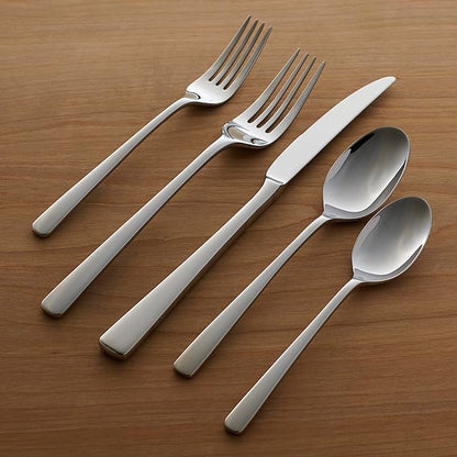 Oneida B1013020Al20 Doublet 20 Piece Everyday Flatware Set, Service For 4