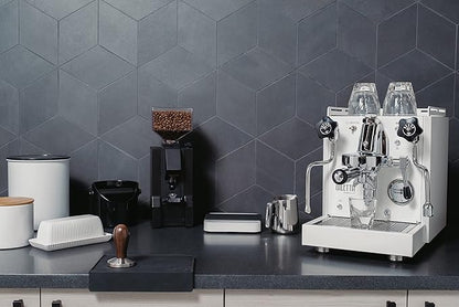 Diletta Bello Espresso Machine | Heat Exchanger | E61 | Manual Control | 3 Liter | Made In Italy | (White)
