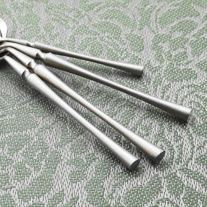Gugrida Unique & Beautiful Flatware Set - 20 Piece Iridescent Silverware Sets | 18/10 Stainless Steel Reusable Cutlery Set | Utensils Service For 4 with Dessert Fork, Knife, Spoon, Dinner Fork