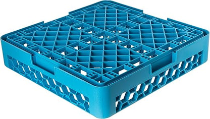 Carlisle FoodService Products OptiClean Peg Dish Rack for Commercial Washing Machines, Tall Peg Plate Rack, Blue (Pack of 6)