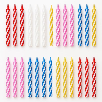 by Tugba Aydan - Birthday Candle - 144 Count Mix Color Birthday Candles for Cake, Cake Candle for Birthday, Party Small Candles…