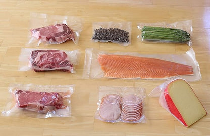Simple Houseware Vacuum Sealer Bags 11'' x 50' Sous Vide Roll, 2-Pack