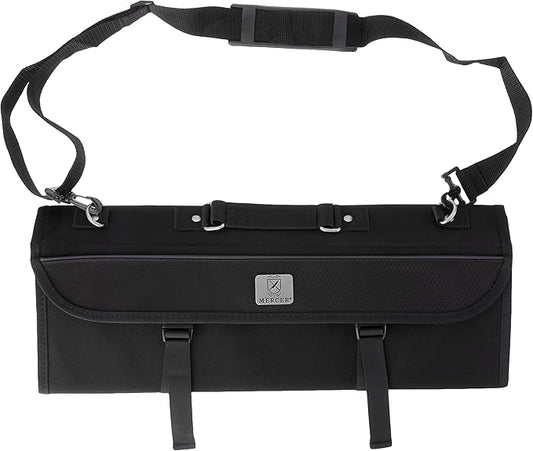 Mercer Culinary 10-Pocket Knife Case , Black