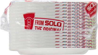 Solo AnyDay 8.5" Paper Plates, Medium, Printed, Mega Pack of 150ct