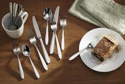 Oneida Mooncrest 20-Piece Flatware Set, Service for 4, Silver (Pack of 3)