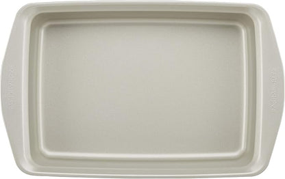 Rachael Ray 3-Piece Steel Bakeware Set, Silver