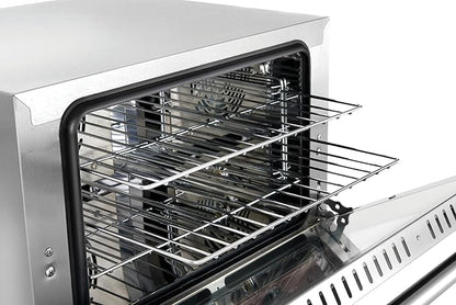 Kratos Commercial Oven, Quarter Size Electric Countertop Convection Oven, Holds Three Quarter Size Sheet Pans, 120V (29M-001)