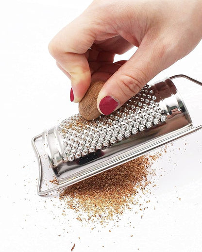 Tongjude Stainless Steel Cheese Grater Set, Set of 5 Kitchen Grater & Peeler & Slicer, Lemon Zester with Cleaning Brush for Vegetable, Fruit, Chocolate