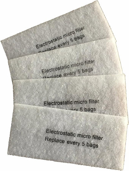 CF Clean Fairy 20Pack Vacuum Bags Compatible With Clarke CarpetMaster 112 115 212 215 218 & Nilfisk Spectrum 12 12H 15 15D 18D Replacement for 1471058500 Filter Bag