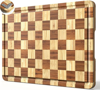 Cutting Board Wood Chopping Board Double Sided Charcuterie Boards Serving Board Kitchen Essential House Warming Hostess Host Gift Serving Tray for Christmas Wedding Birthday Anniversary Mauve
