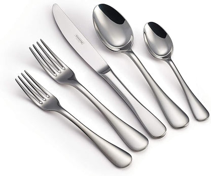 Tramontina 20 Piece Silverware Set - Classic Utensils Set