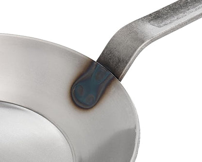 Matfer Bourgeat Black Carbon Steel Frying Pan, 10"