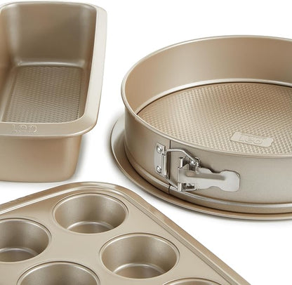 Berghoff Balance Nonstick Springform Cake Pan 11" x 11" x 2.25", Removable Bottom, Lightweight Carbon Steel, Ferno-Green, Non-toxic Coating Bakeware, Leakproof, Oven Safe Up To 450°F