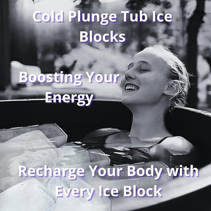 Extra Large Ice Molds 32LB – Set of 4 Silicone Ice Makers for Ice Baths & Cold Plunge, Reusable Giant Ice Cube Blocks, Home & Outdoor Coolers, Freezer Accessories, plus DIVIDE STAR 14-grid Ice Mold