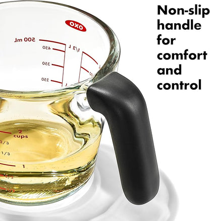OXO Good Grips 2-Cup and 4-Cup Glass Measuring Cup Set