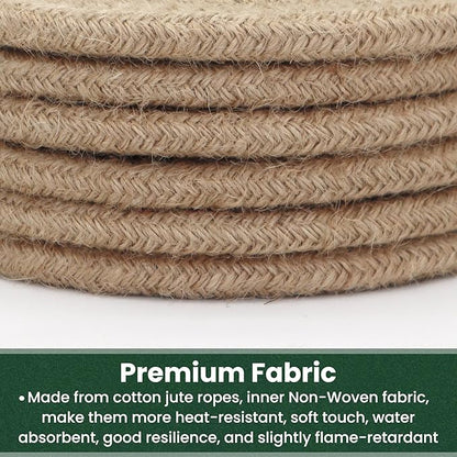 8 Inch Trivets for Hot Dishes, Hot Pots and Pans, Thick Heat Resistant Large Coaster for Kitchen, Hot Pads, Kitchen Essentials, Kitchen Decor for Table & Countertop, 6 Pcs