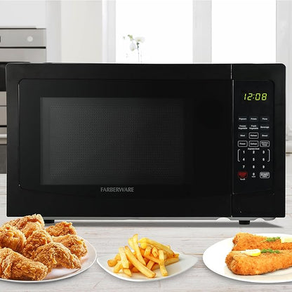 Farberware FMWEI11BKA Microwave, 1.1 Cu. Ft, Black
