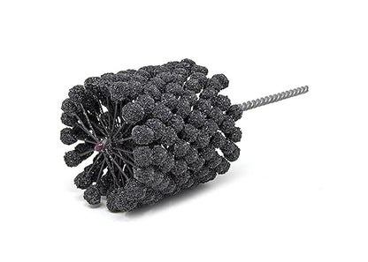 Brush Research BC30040 FLEX-HONE®, 3" (76.2mm) Diameter, 40 Grit, Silicon Carbide, for Mild Steel, Stainless Steel, Cast Iron and Softer Ferrous Materials