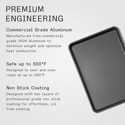 Made In Cookware - Sheet Pan (Non Stick) - Commercial Grade Aluminum Non Stick - Professional Bakeware
