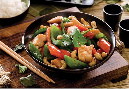Helen's Asian Kitchen Wok, Premium Excalibur Non-Stick with Stay-Cool Handles, 14-Inches