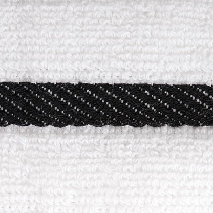All-Clad Checked Kitchen Towel: Highly Absorbent, Super Soft Long Lasting - 100% Cotton, 17"x30" Tea Towel for Cleaning & Drying Dishes, Pans, Glassware, or Countertops, (1-Pack), Black