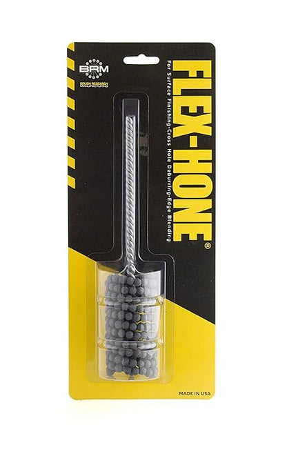 Brush Research BC13824 FLEX-HONE®, 1-3/8" (35mm) Diameter, 240 Grit, Silicon Carbide, For Mild Steel, Stainless Steel, Cast Iron and Softer Ferrous Materials