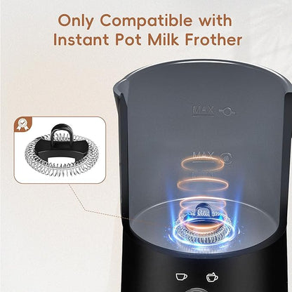 Whisks for Instant Pot Milk Frother, Only Compatible with The Instant Pot 4-in-1 Electric Milk Steamer, Doesn’t fit The Magic Froth 9-in-1, Not with Other Brands of Milk Frothers (2 Packs)