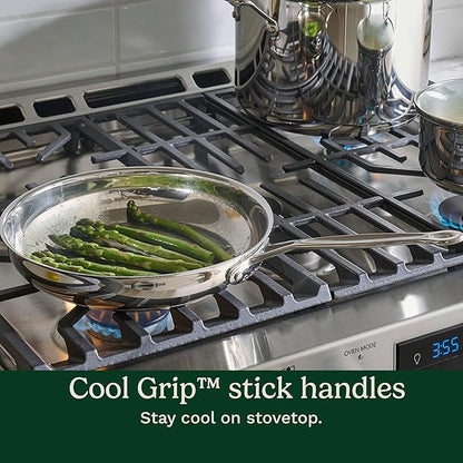 Cuisinart 77-11G Stainless Steel 11-Piece Set Chef's-Classic-Stainless-Cookware-Collection