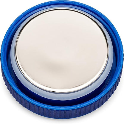 Yumbox Wide Mouth Zuppa 14 oz Triple Insulated Stainless Steel Food Jar, Superior Heat Retention, Leakproof, with Utensil Band and Spoon, Easy Open Grip, Hot 6 Hours or Cold 12 Hours, (Neptune Blue)